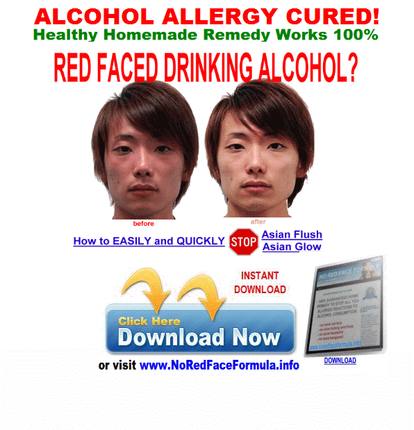 cure asian flush alcohol.